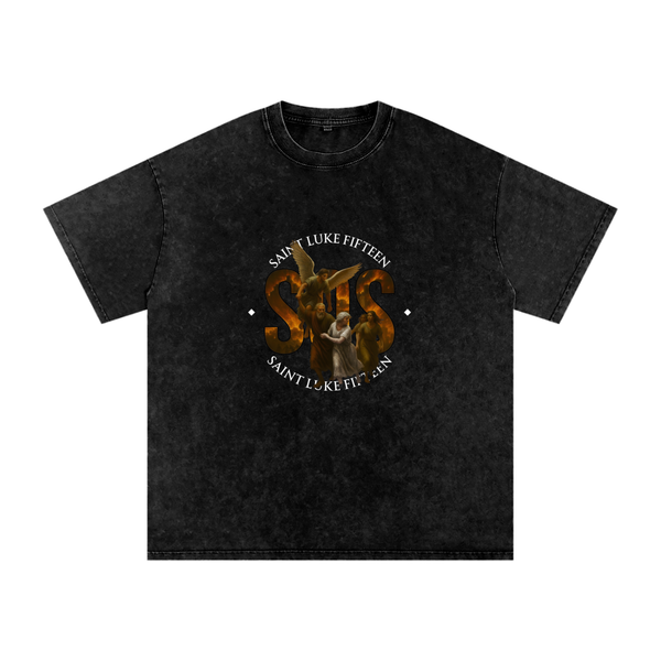 S&G Snow Washed Oversized Cotton Tee