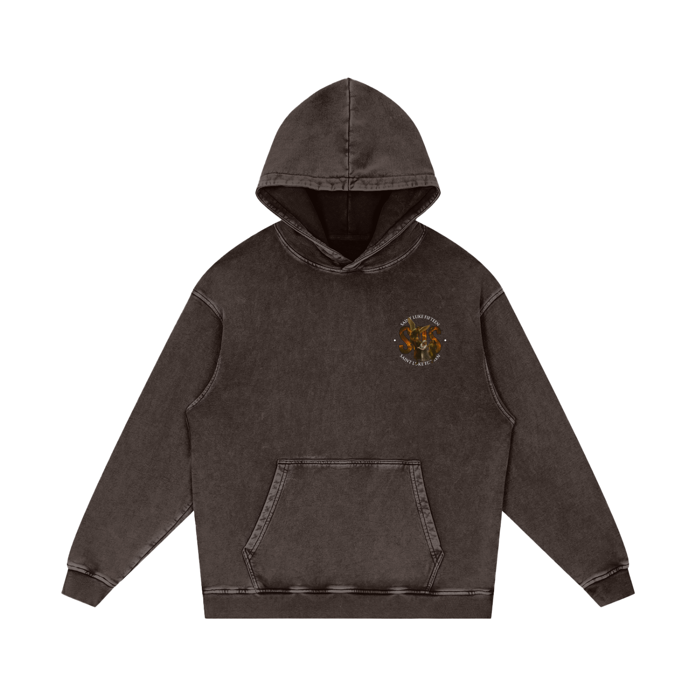 S&G Snow Washed Loose Hoodie