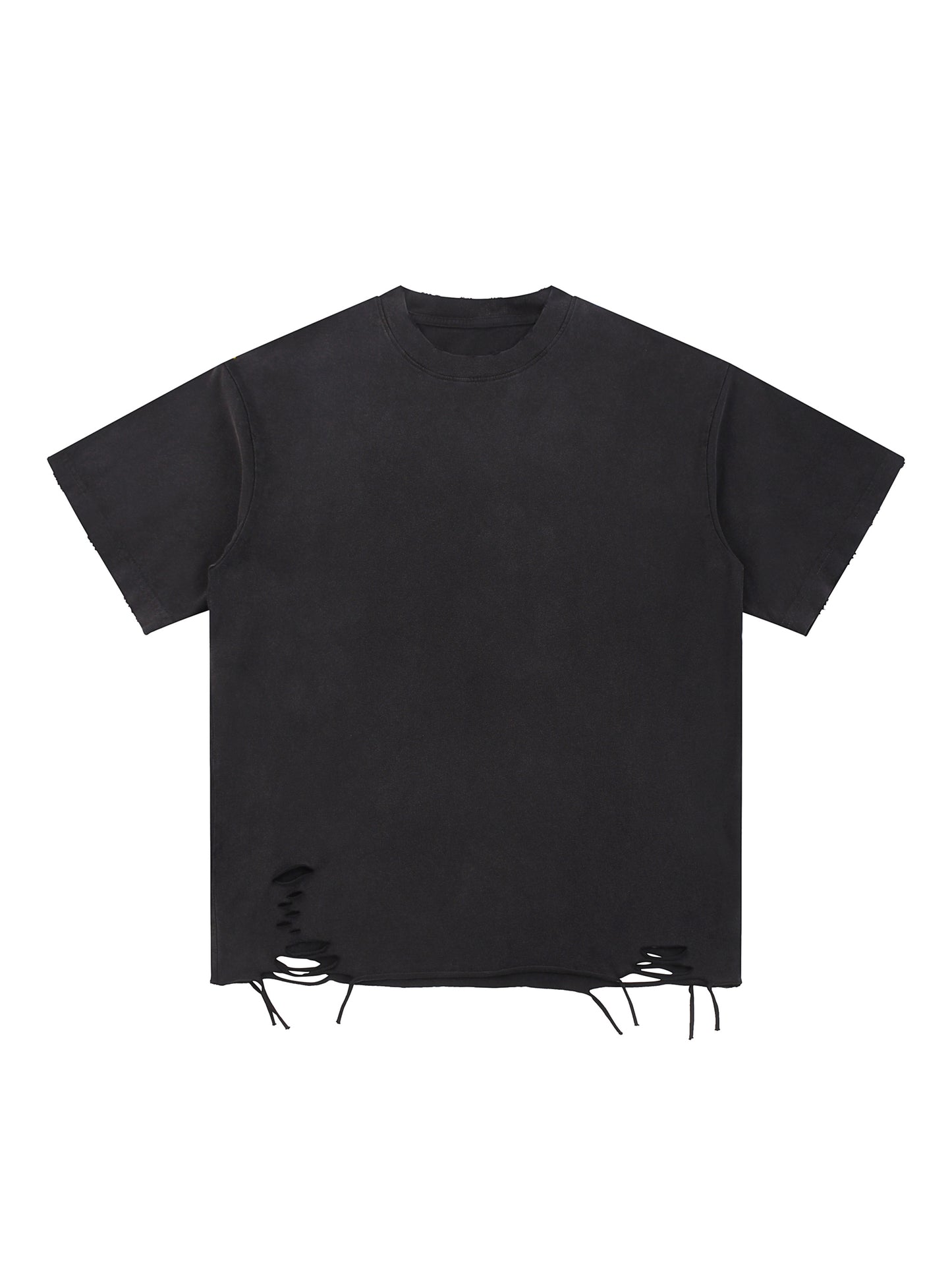 S&G Snow Washed Raw-Hem T