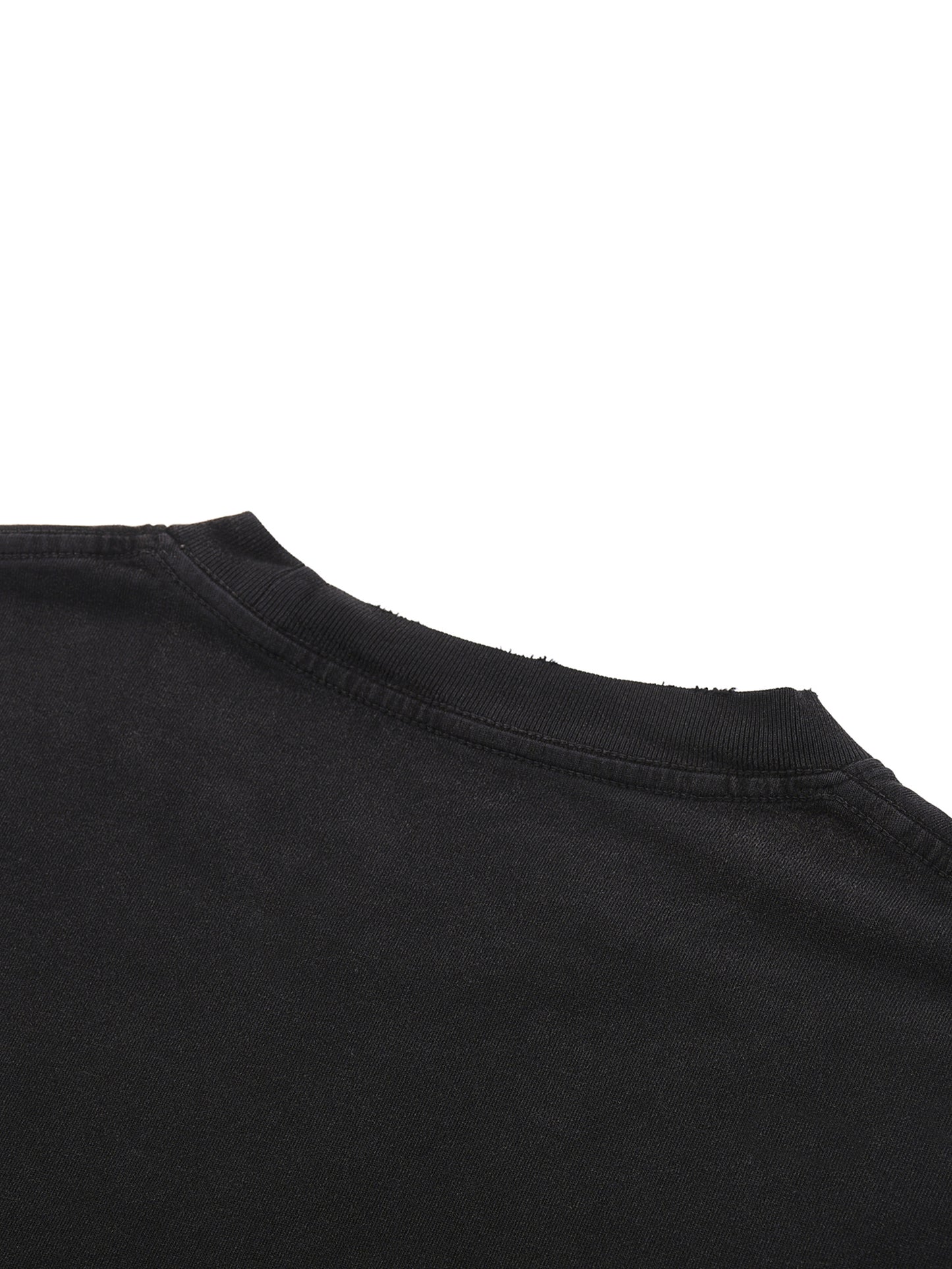S&G Snow Washed Raw-Hem T